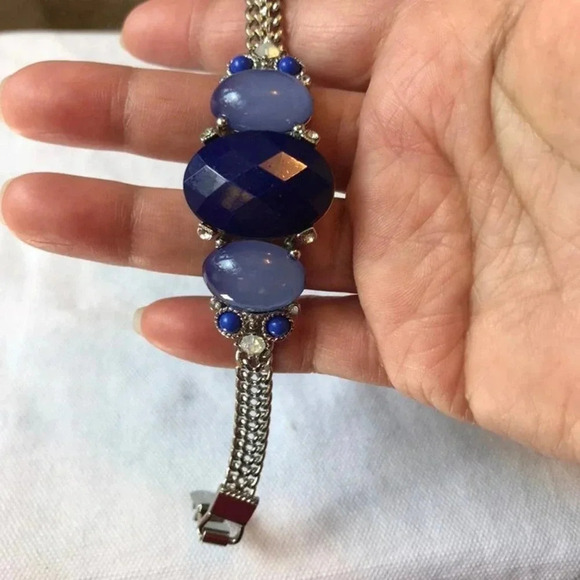 Beautiful Blue Stones Bracelet - Picture 2 of 7